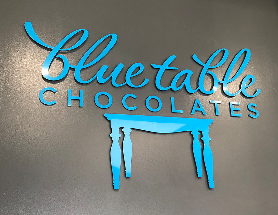 Blue Table Chocolates Corporate Interior