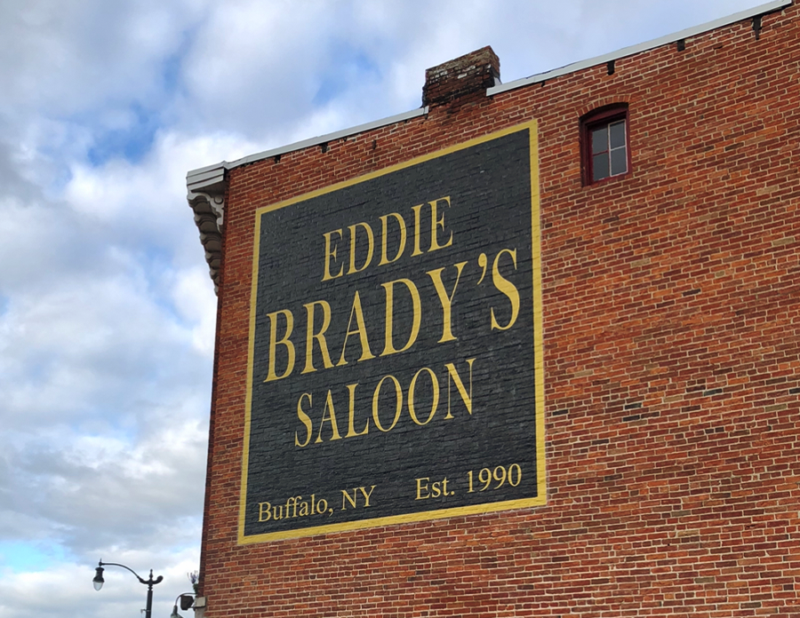 Eddy Bradys Buffalo Brick Wrap