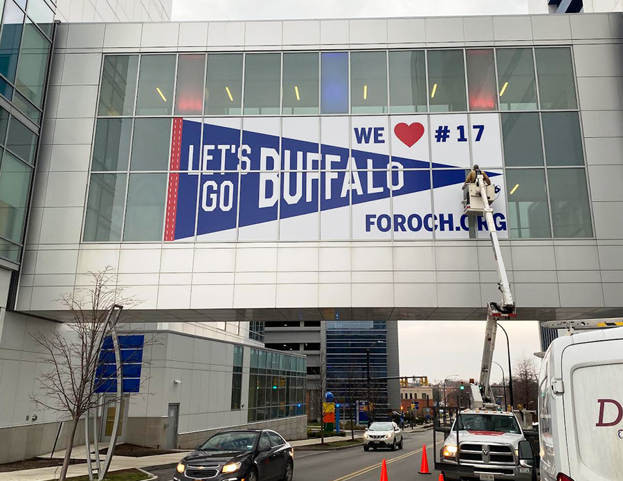 Let's Go Buffalo Signage