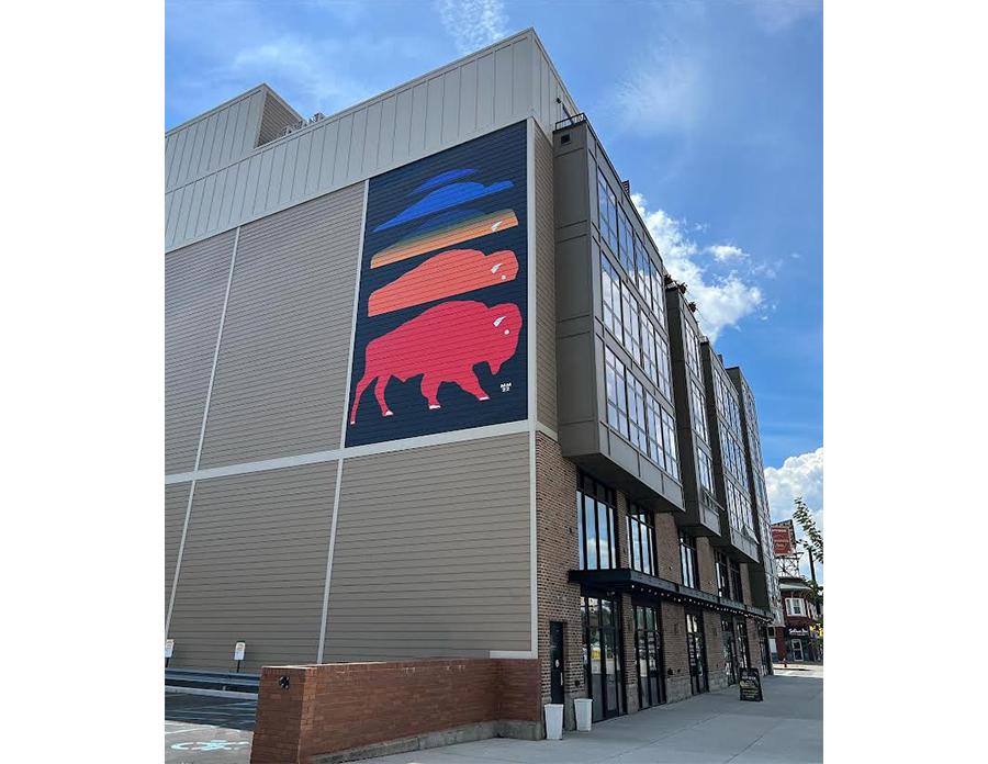 Buffalo Exterior Graphic Display